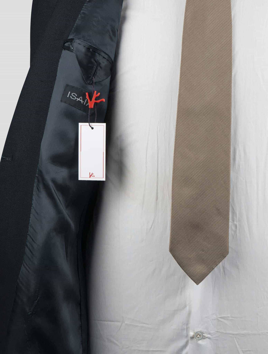 Isaia Blue Virgin Wool Blazer