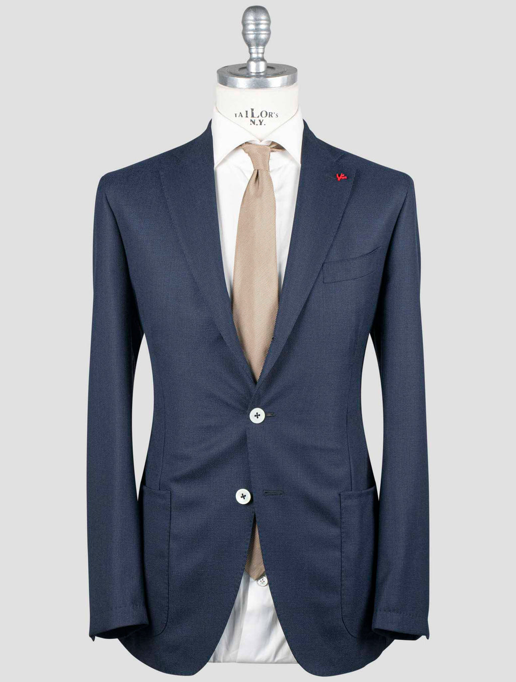 Isaia Blue Wool Blazer