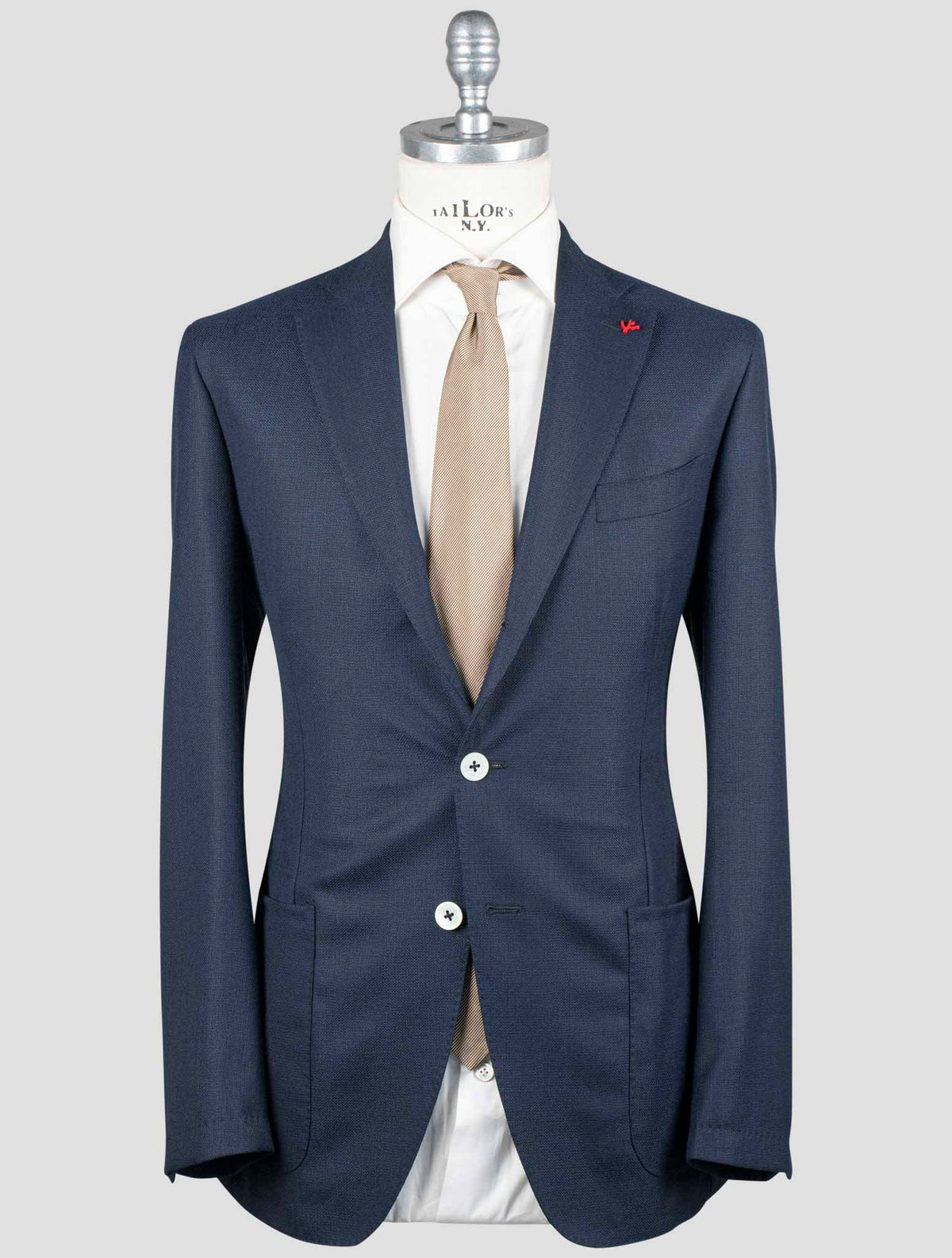 Isaia Blue Wool Blazer