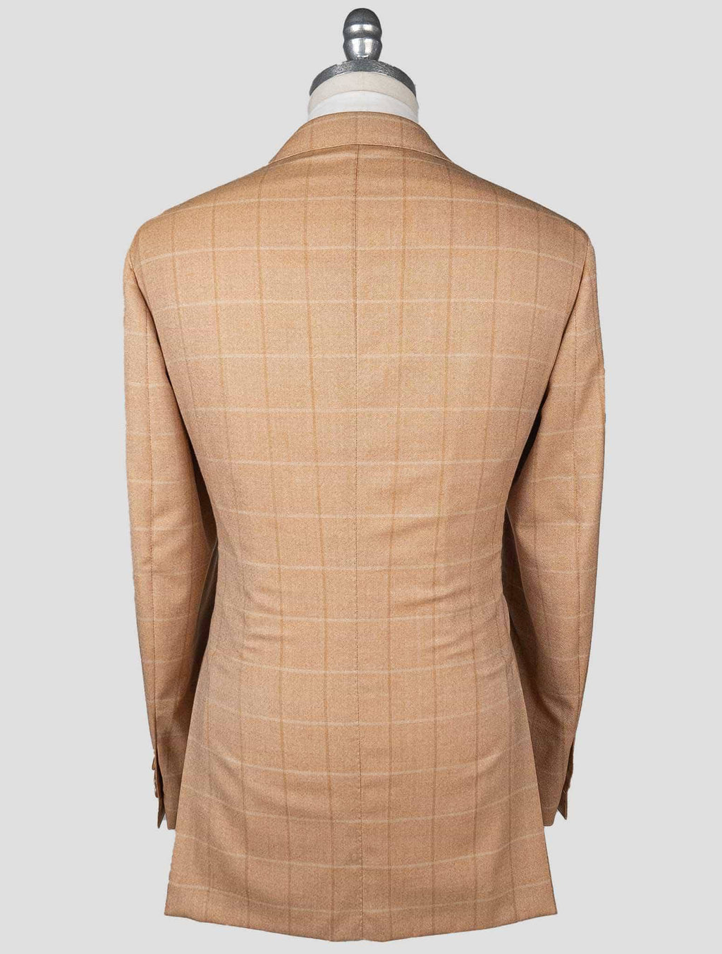 Isaia Orange Virgin Wool Blazer
