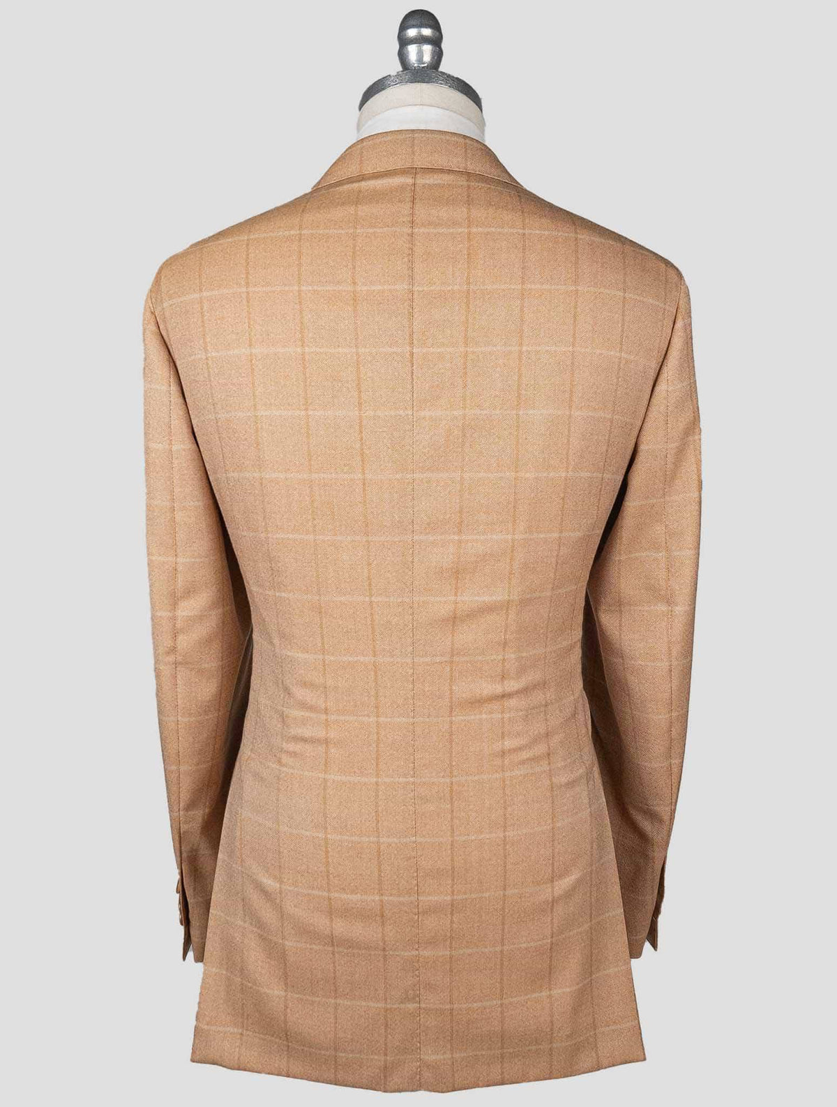 Isaia Orange Virgin Wool Blazer