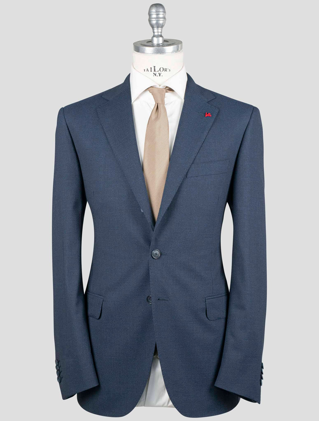 Isaia Isaia Blue Wool Blazer Blue 000