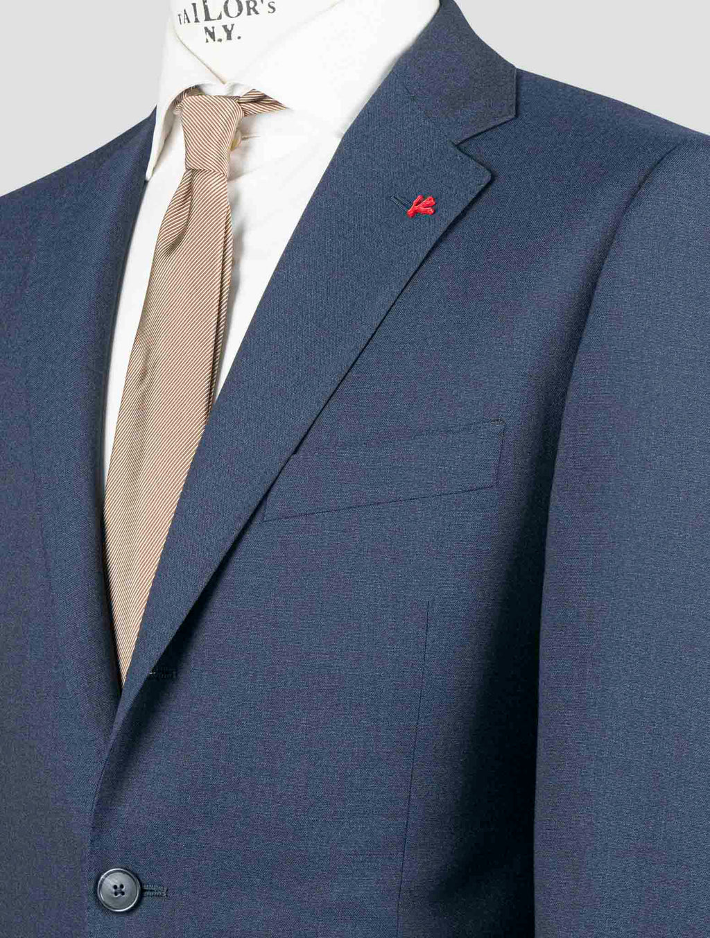 Isaia Blue Wool Blazer