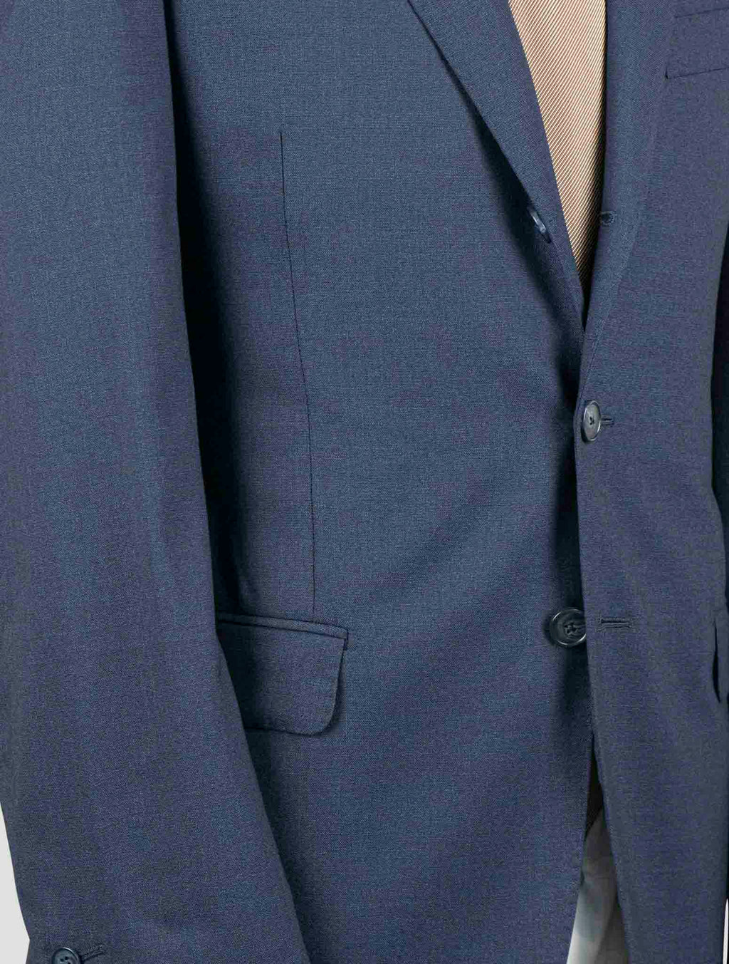 Isaia Blue Wool Blazer