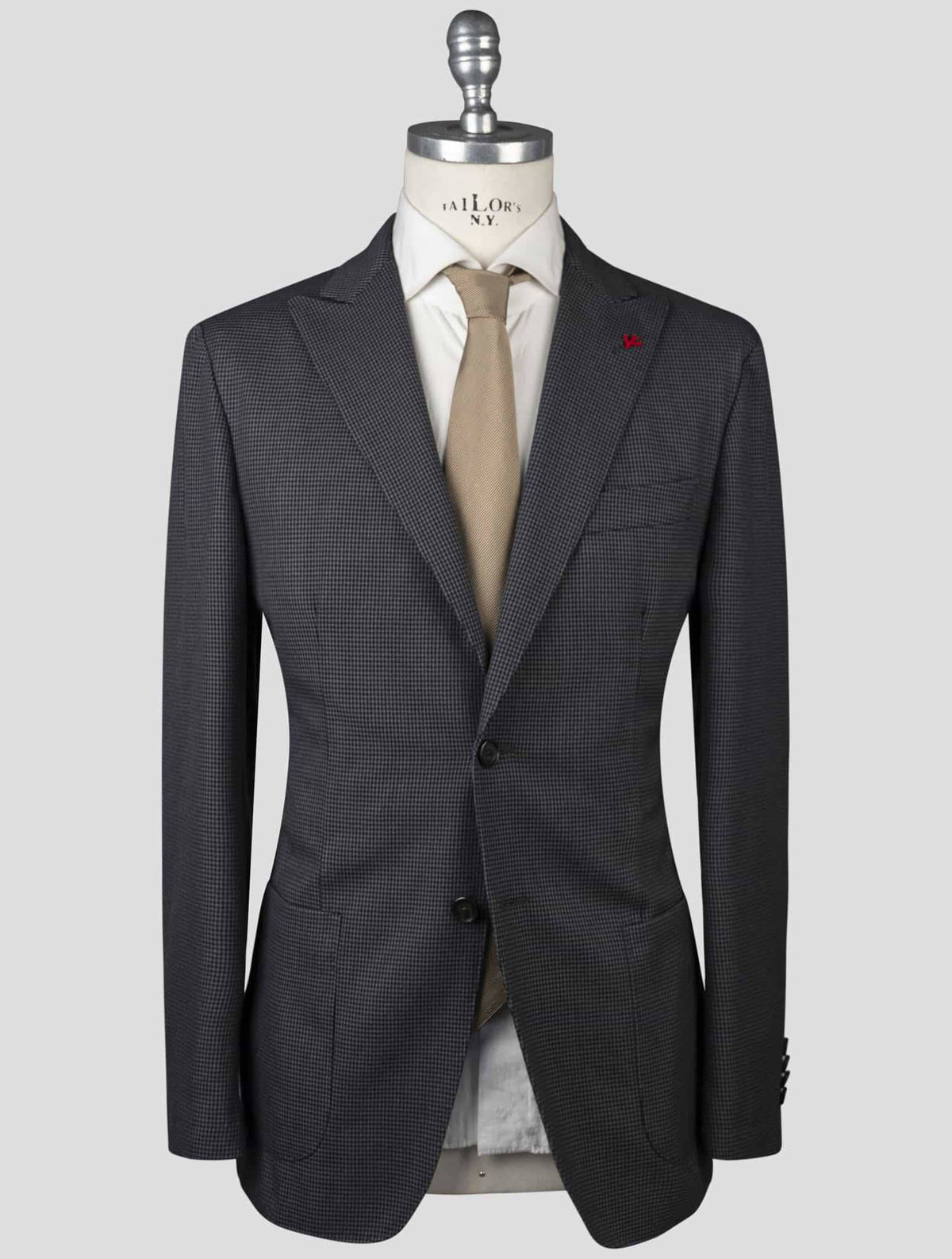 Isaia Blue Virgin Wool Blazer