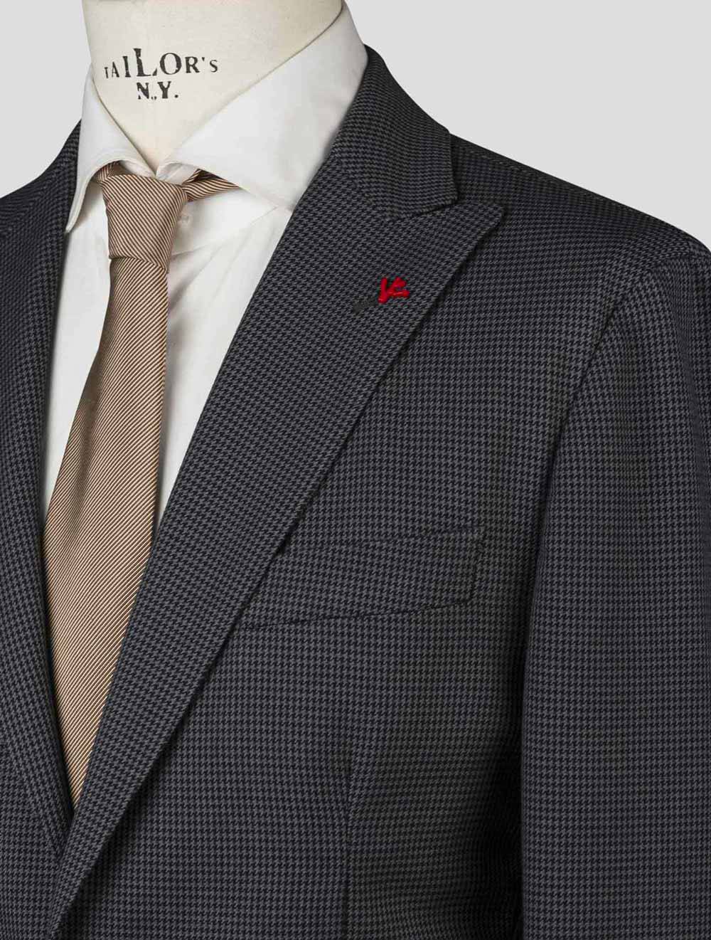 Isaia Blue Virgin Wool Blazer