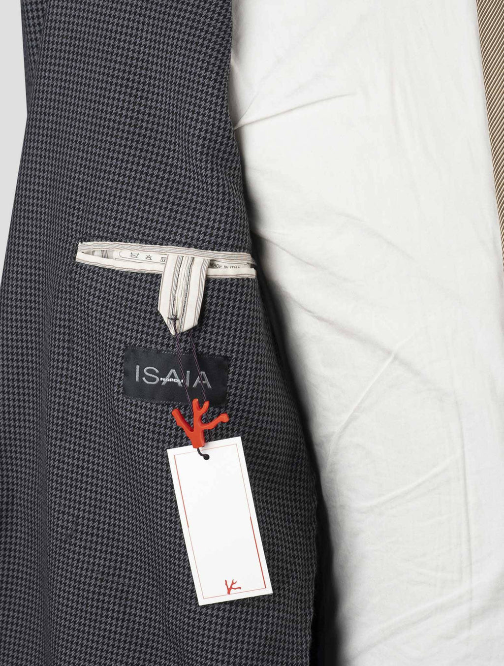 Isaia Blue Virgin Wool Blazer