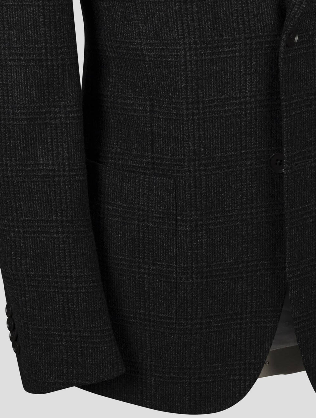 Isaia Gray Virgin Wool Blazer