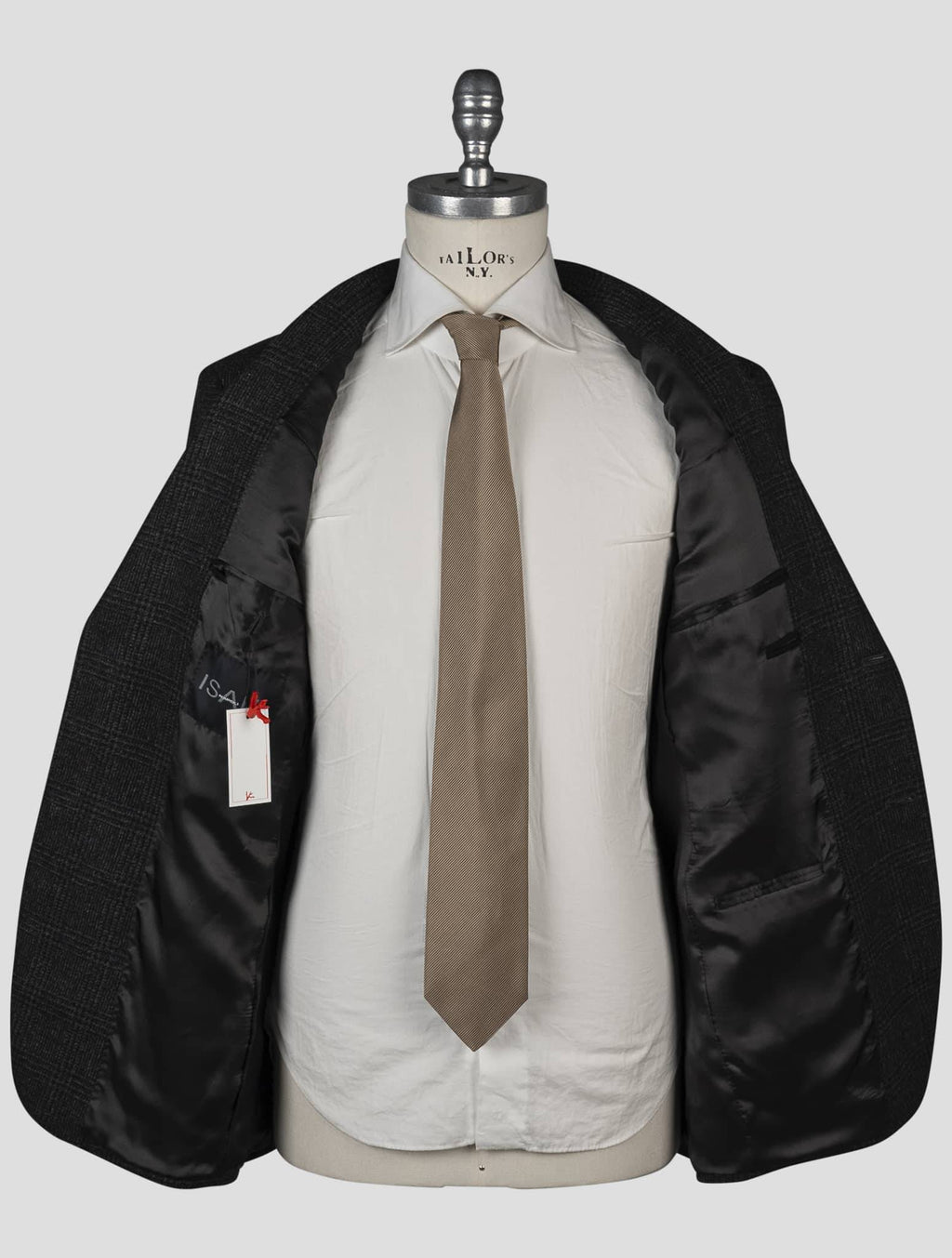 Isaia Gray Virgin Wool Blazer