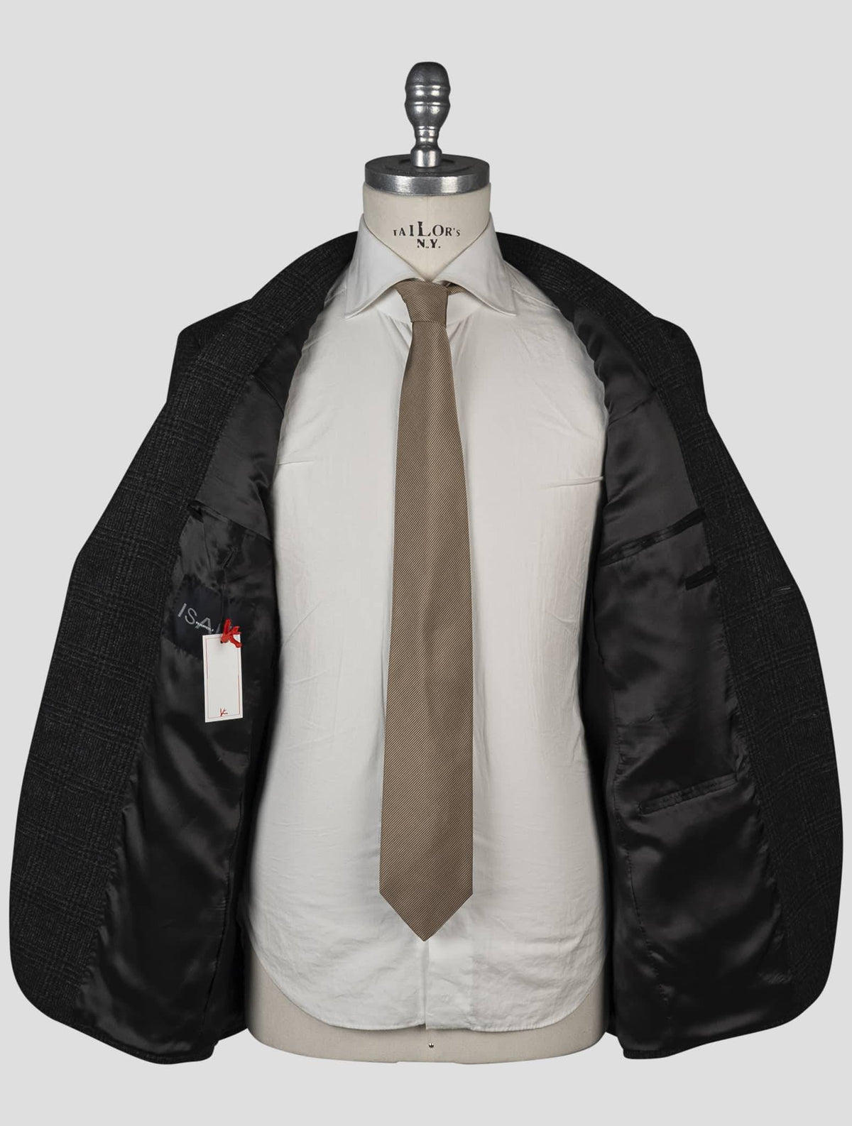Isaia Gray Virgin Wool Blazer