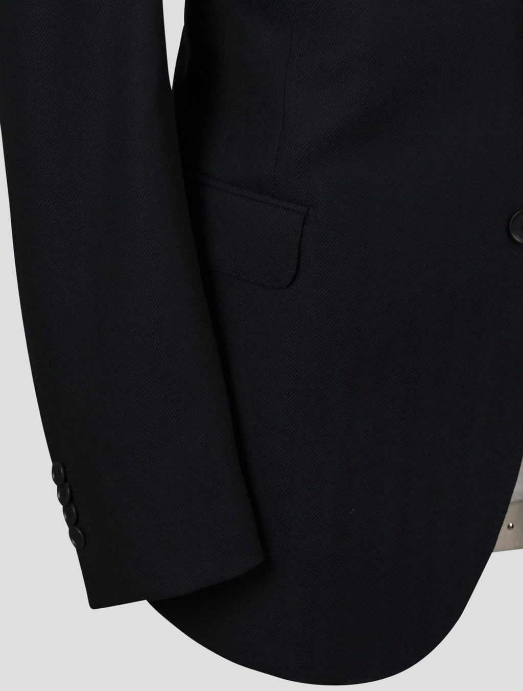 Isaia Blue Virgin Wool Blazer