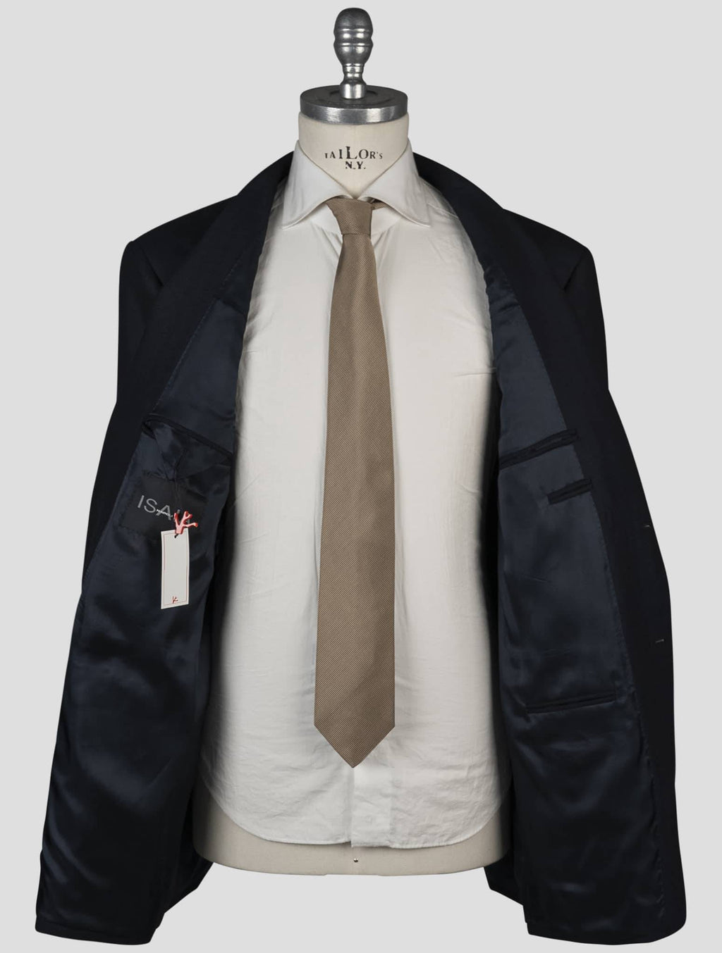 Isaia Blue Virgin Wool Blazer