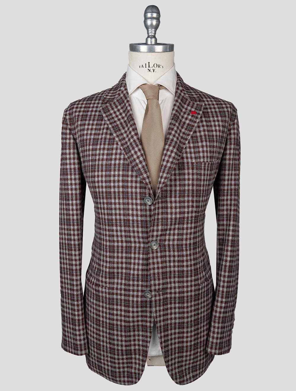 Isaia Multicolor Wool Blazer