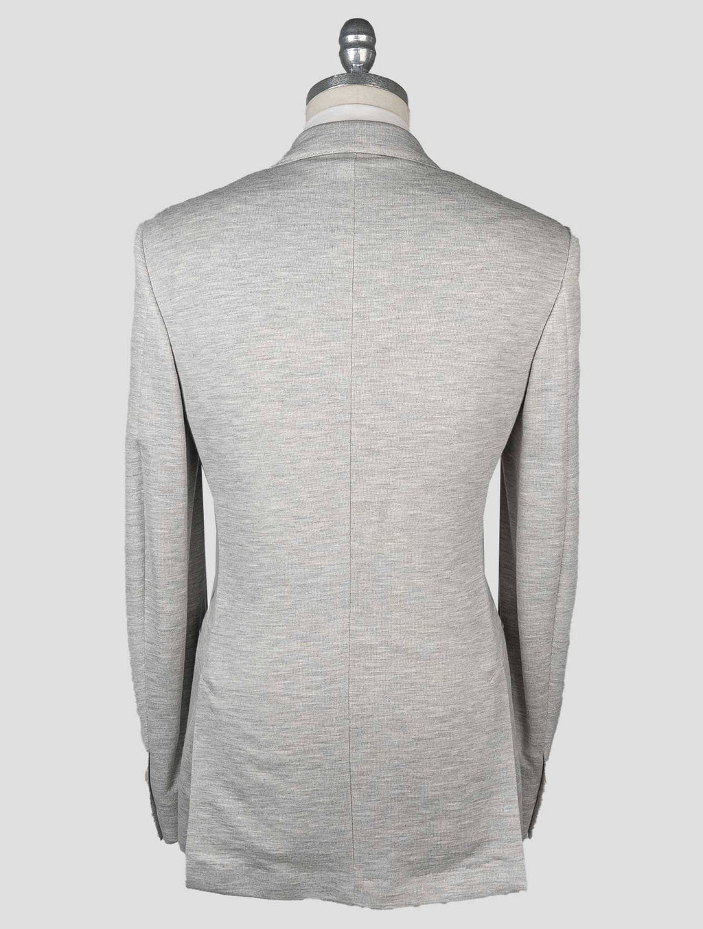 Isaia Gray Cotton Viscose Blazer