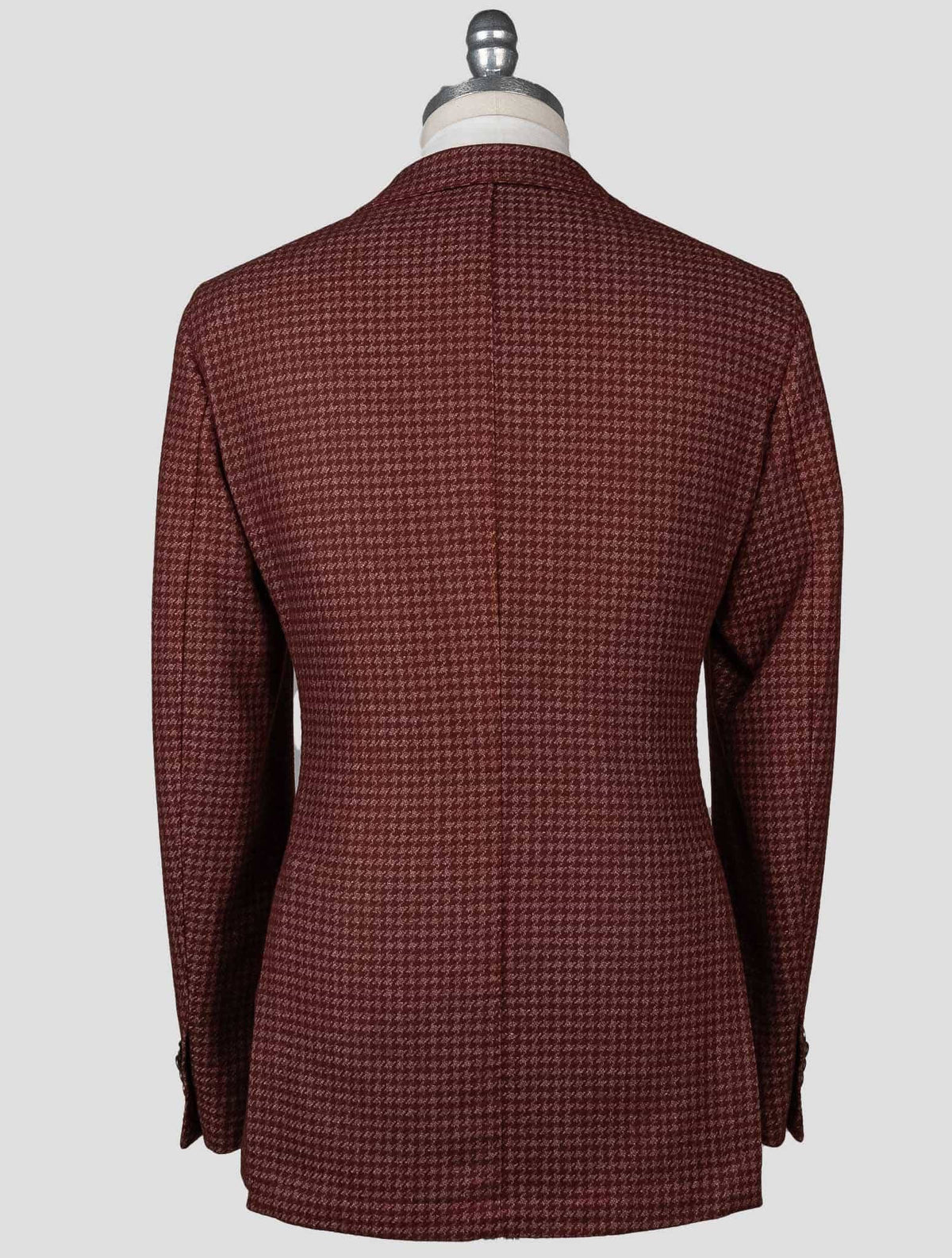 Isaia Red Wool Pa Blazer
