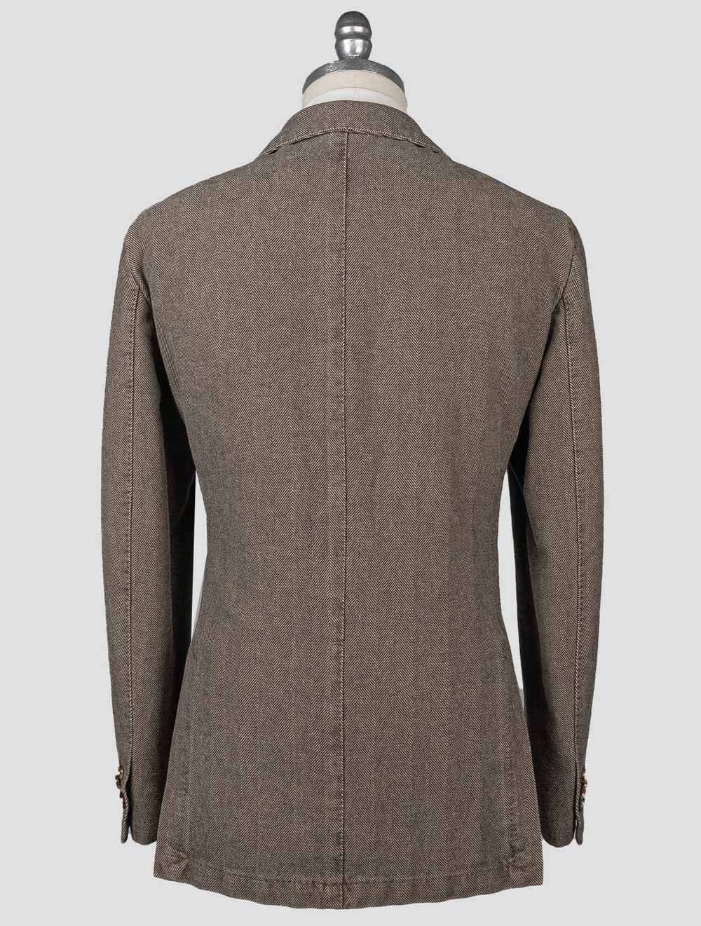 Isaia Gray Cotton Blazer