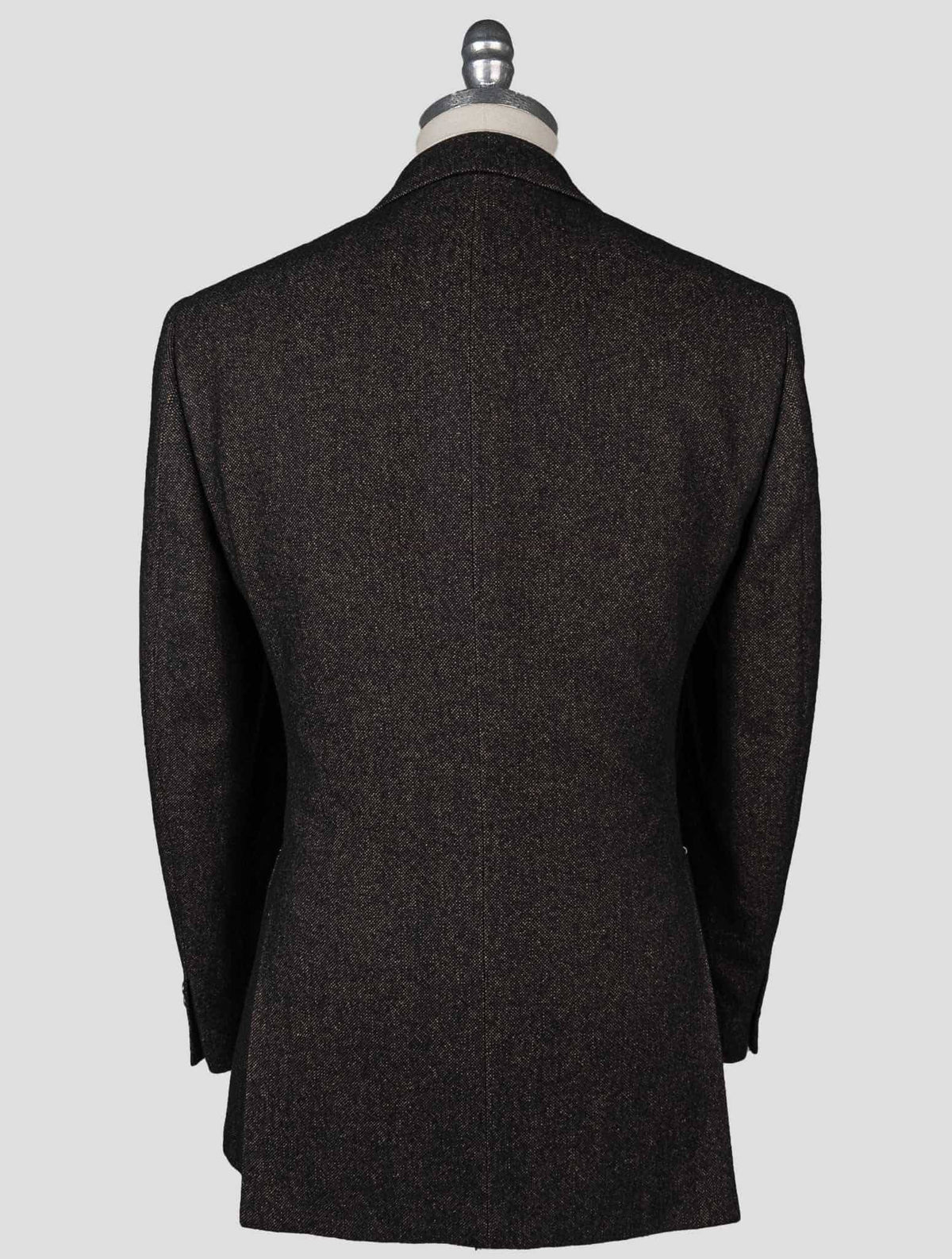 Isaia Brown Wool Cotton Blazer