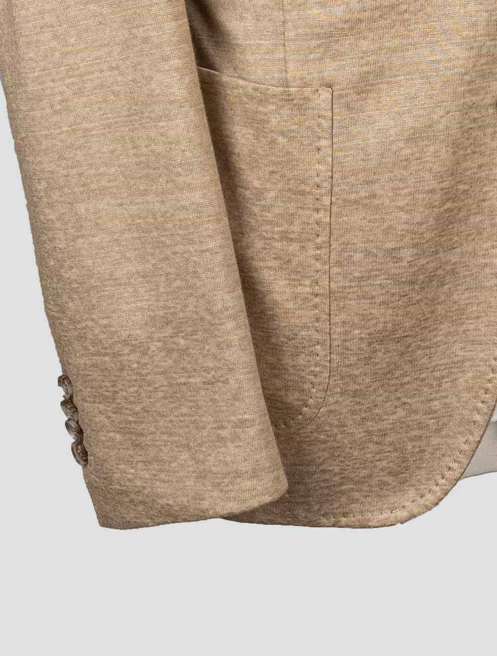 Isaia Brown Wool Pa Ea Blazer