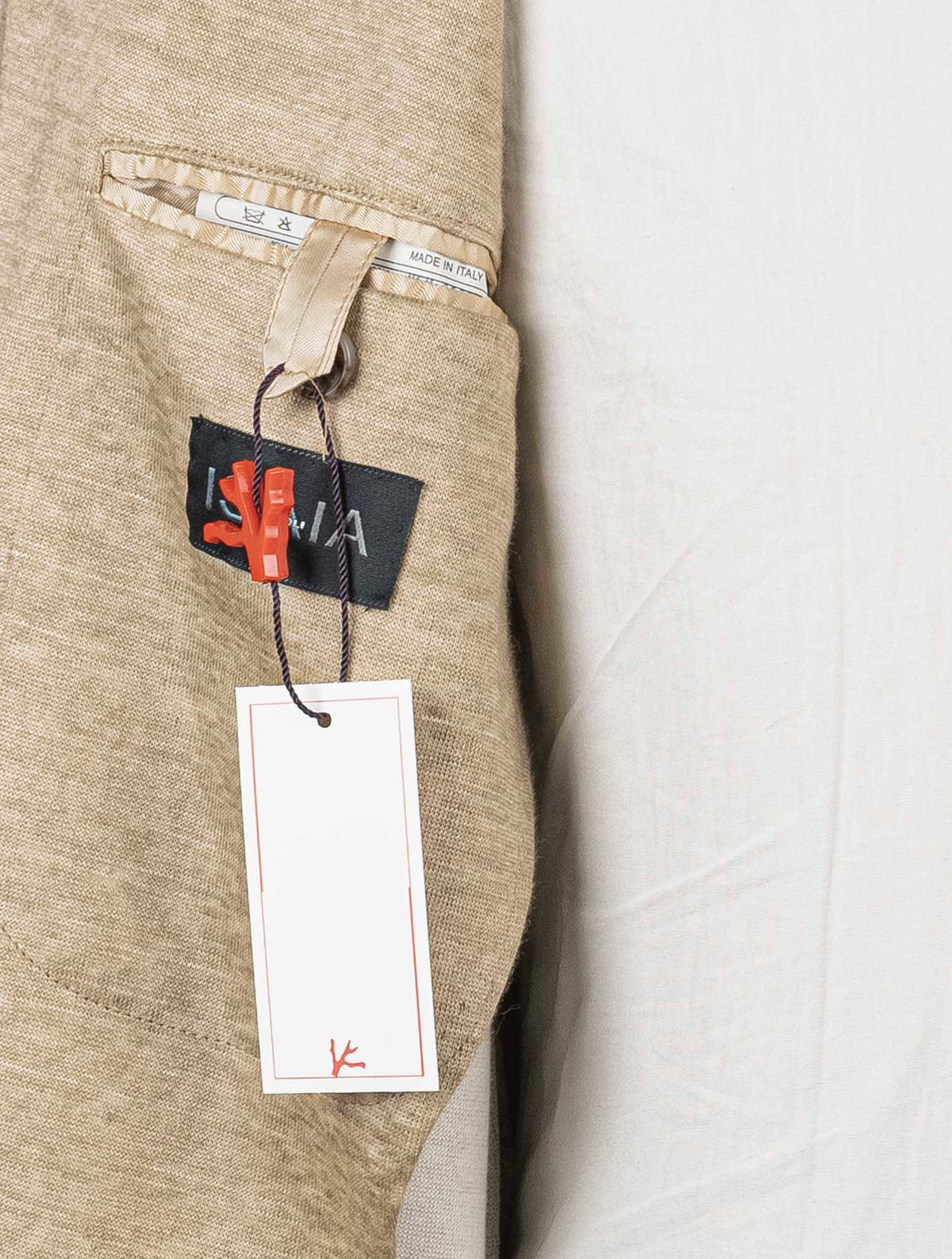 Isaia Brown Wool Pa Ea Blazer