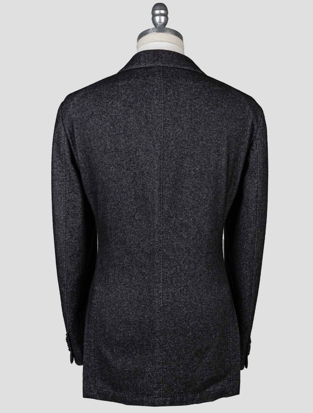 Isaia Gray Wool Cotton Blazer