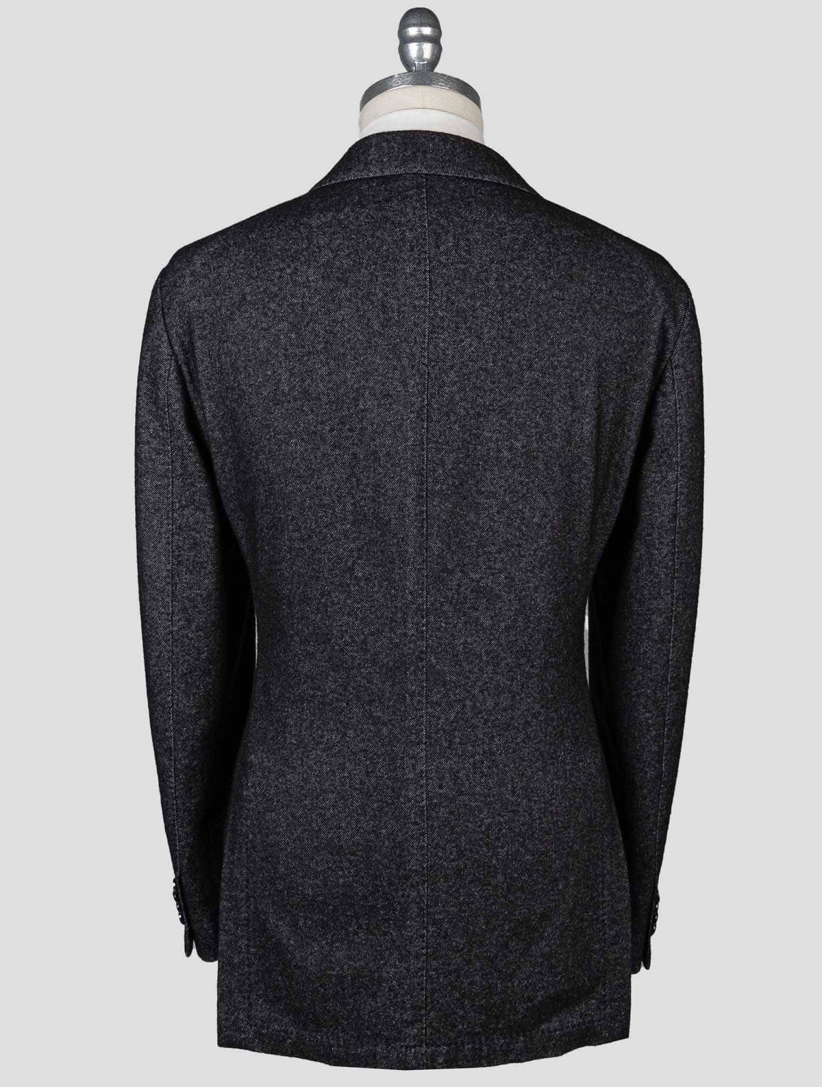 Isaia Gray Wool Cotton Blazer