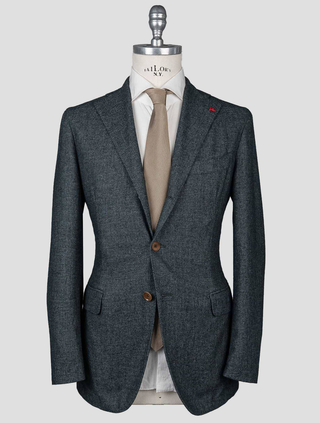 Isaia Green Cashmere Pa Blazer