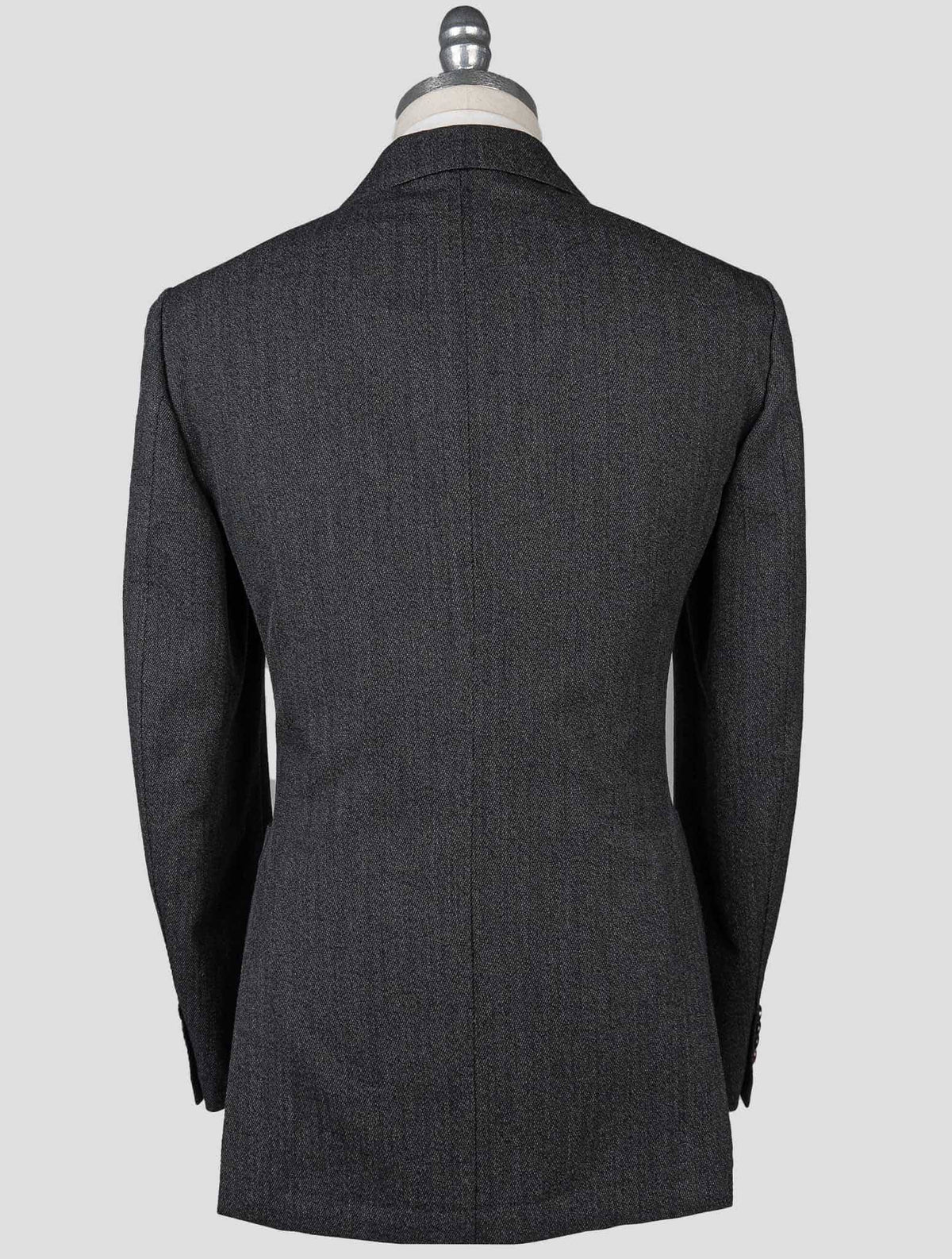 Isaia Gray Virgin Wool Blazer