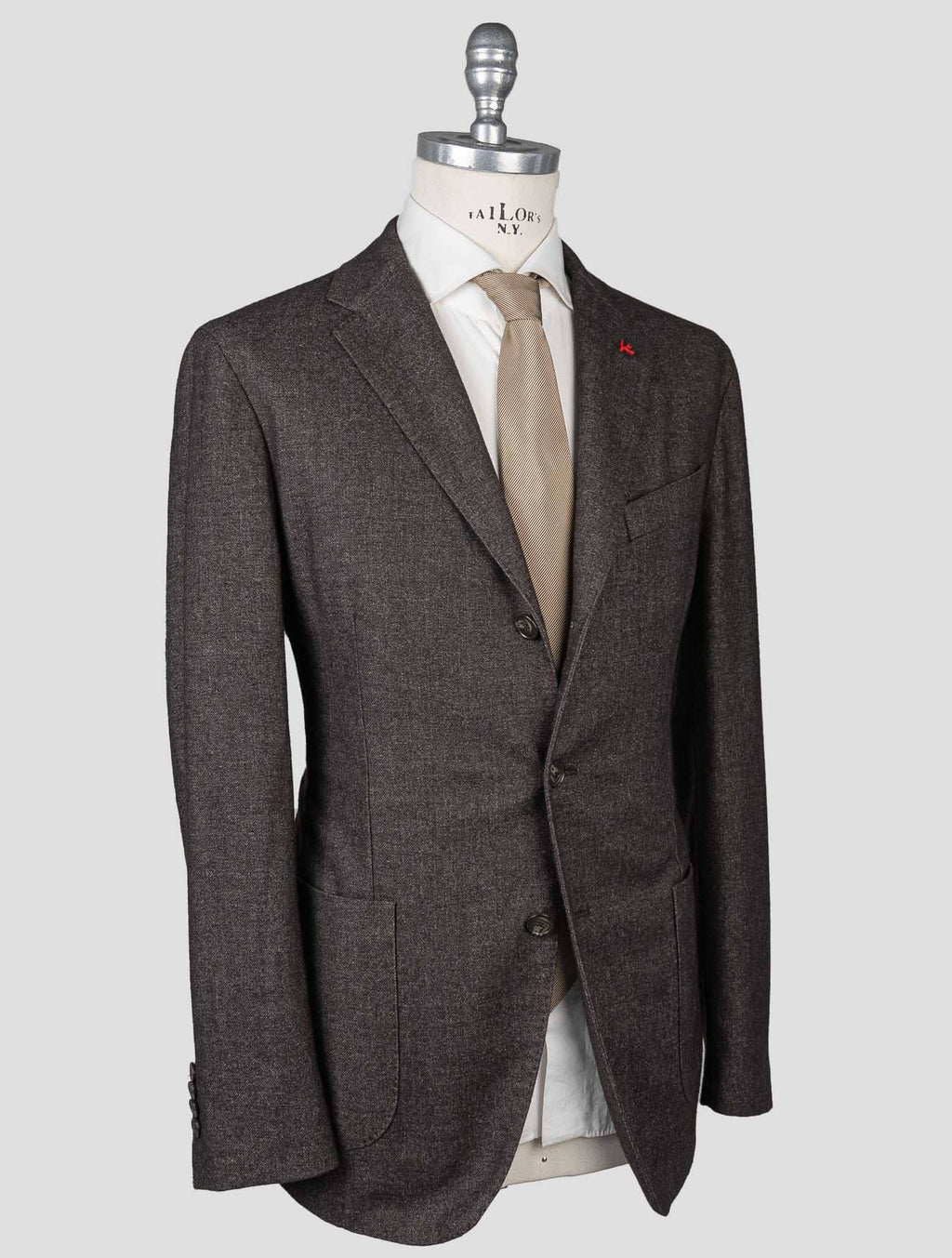Isaia Isaia Brown Cashmere Pa Blazer Brown 001
