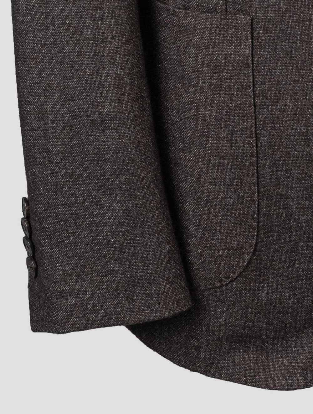 Isaia Brown Cashmere Pa Blazer