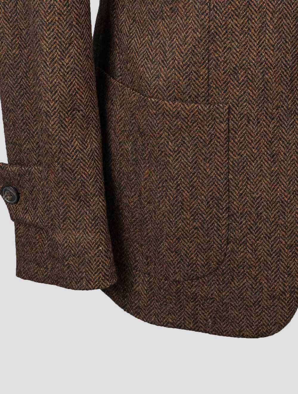 Isaia Multicolor Virgin Wool Blazer