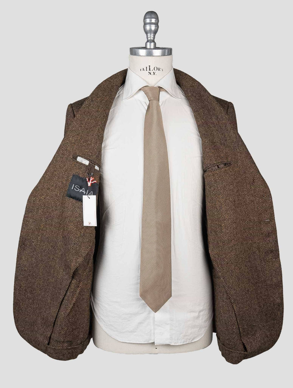 Isaia Multicolor Virgin Wool Blazer