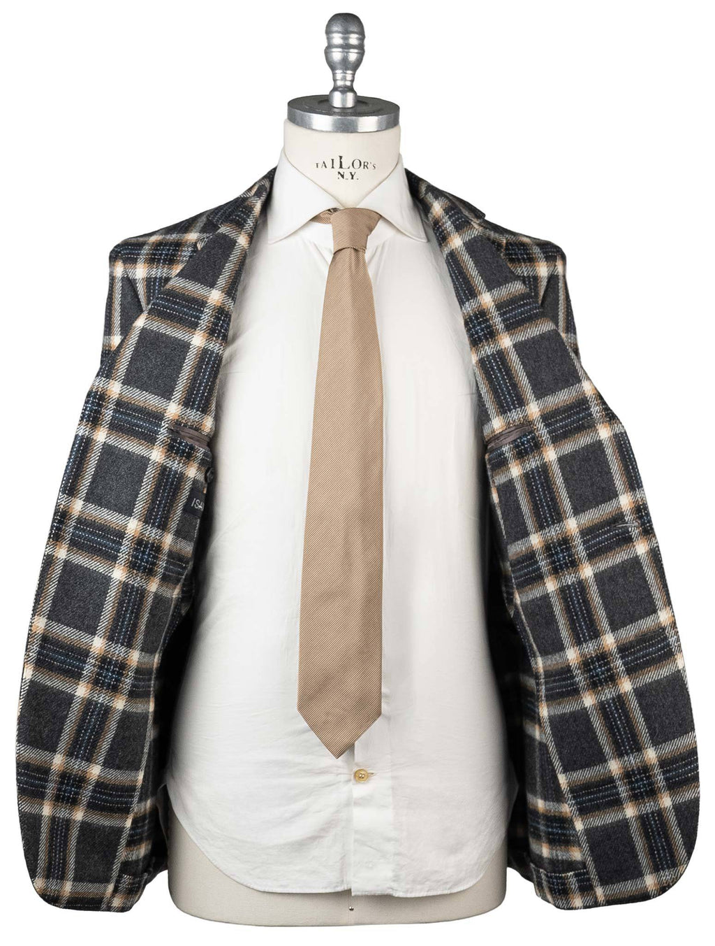 Isaia Multicolor Virgin Wool Blazer