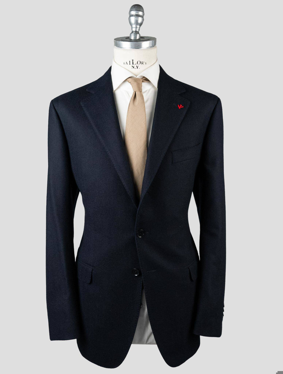 Isaia Blue Virgin Wool Blazer