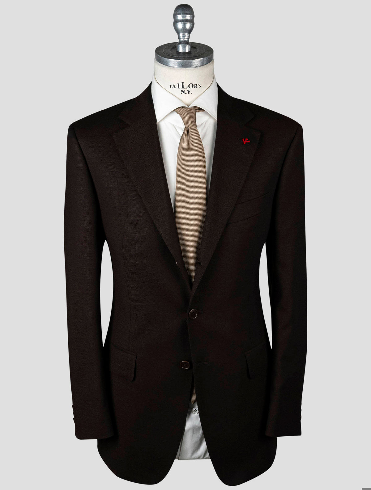Isaia Isaia Brown Wool Blazer Brown 000