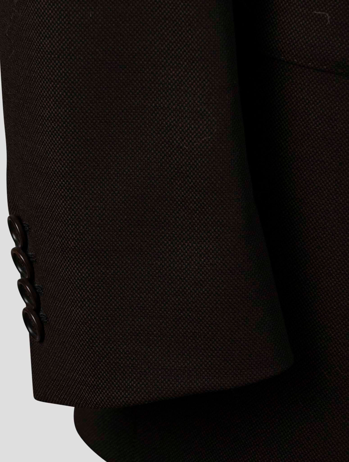 Isaia Brown Wool Blazer