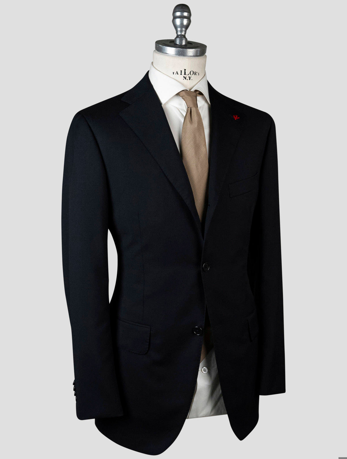 Isaia Isaia Black Wool Blazer Black 001