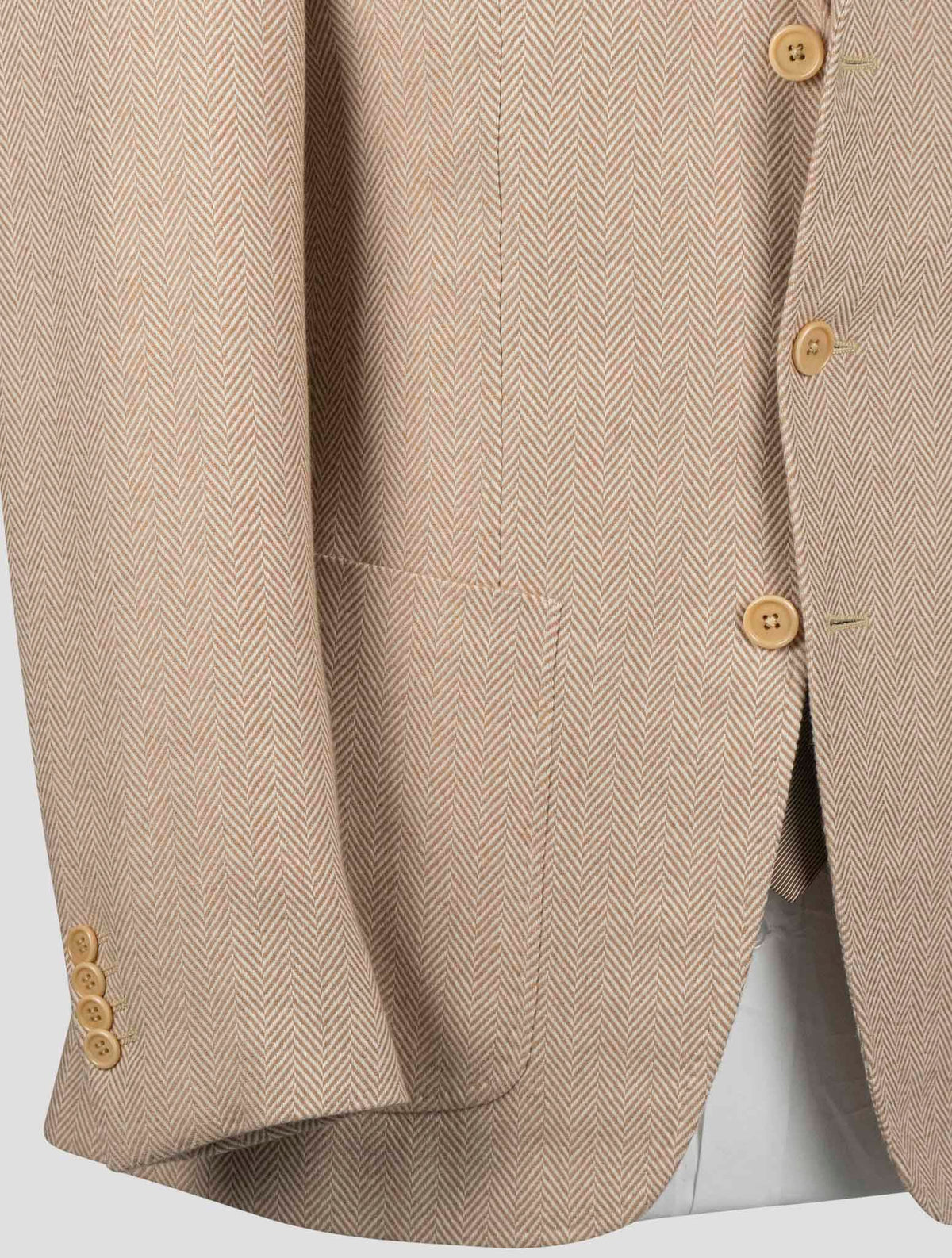 Isaia Beige Camel Blazer