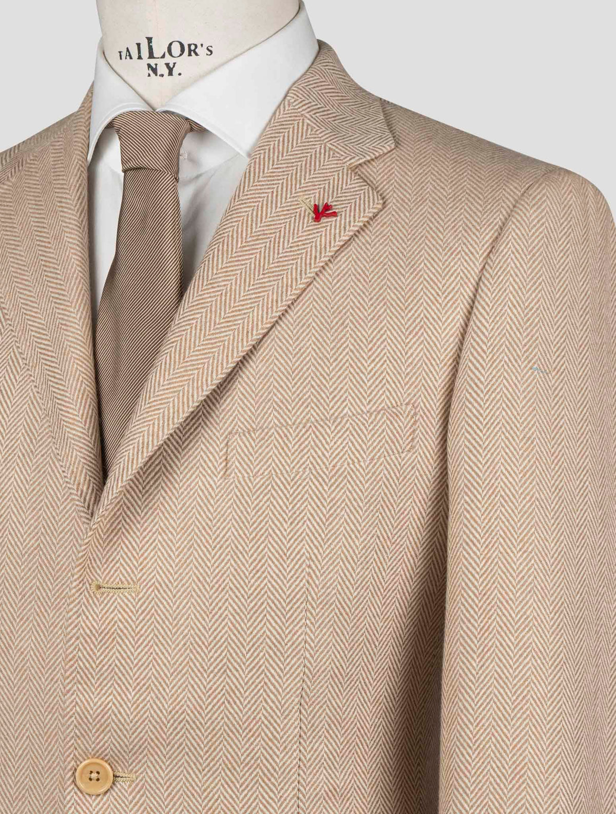 Isaia Beige Camel Blazer
