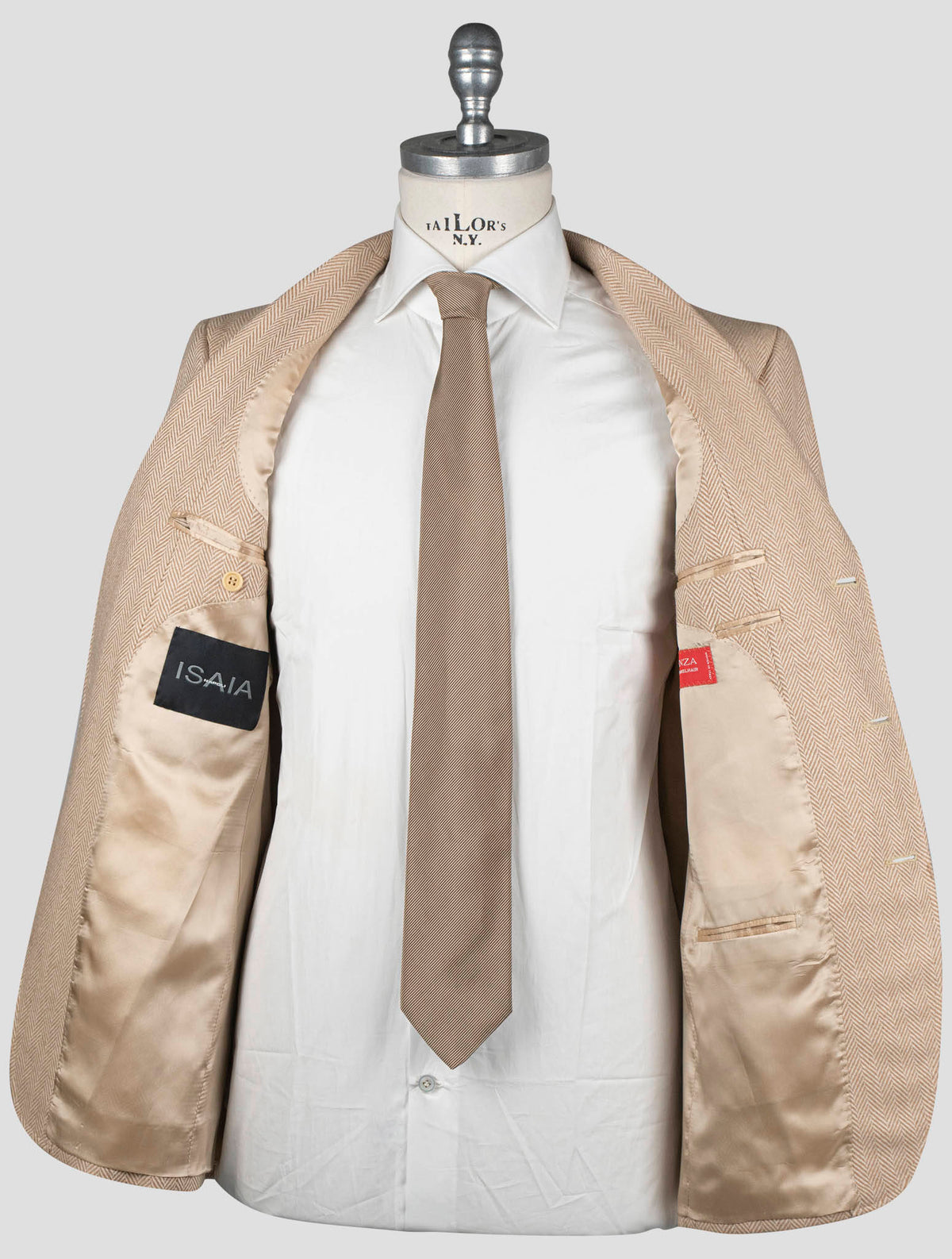 Isaia Beige Camel Blazer