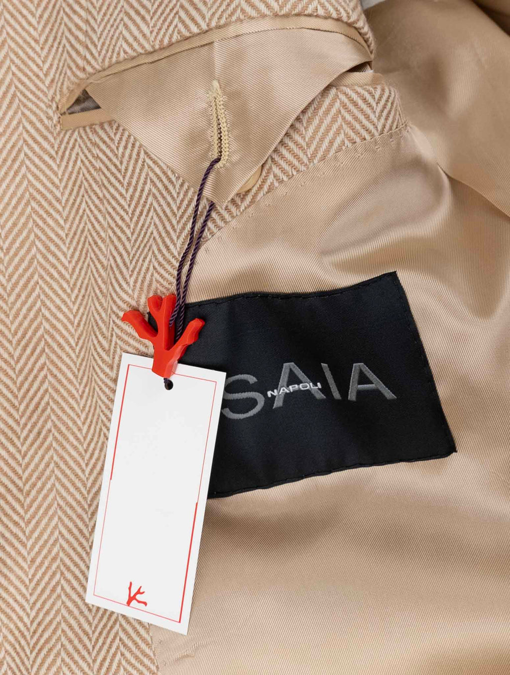 Isaia Beige Camel Blazer