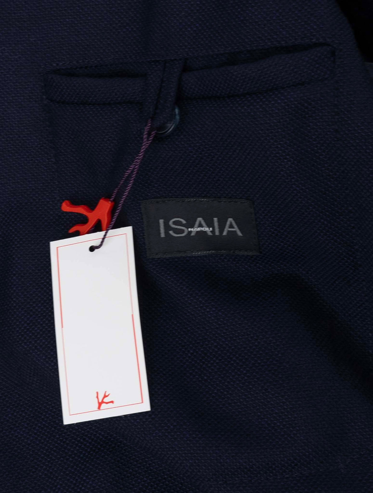 Isaia Blue Virgin Wool Blazer