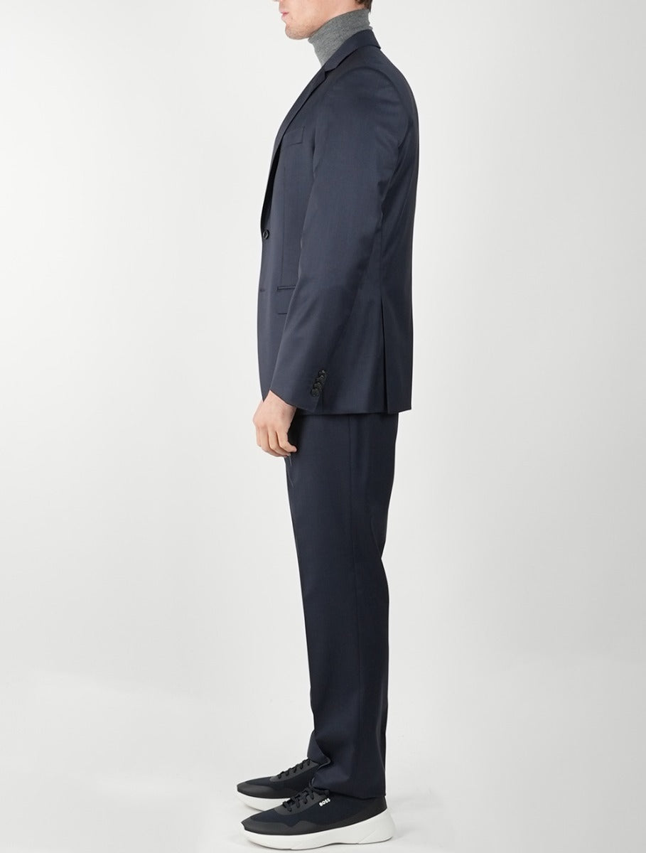 Hugo Boss Dark Blue Virgin Wool Suit