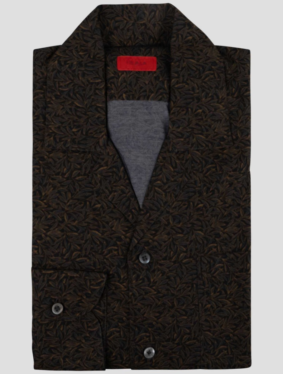 Isaia Multicolor Cotton Shirt