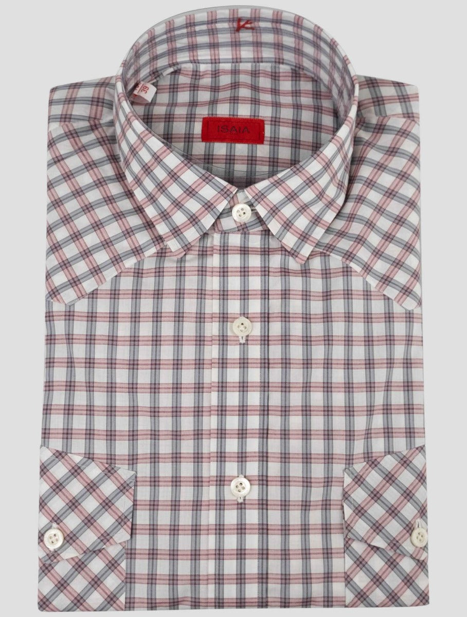 Isaia Multicolor Cotton Shirt