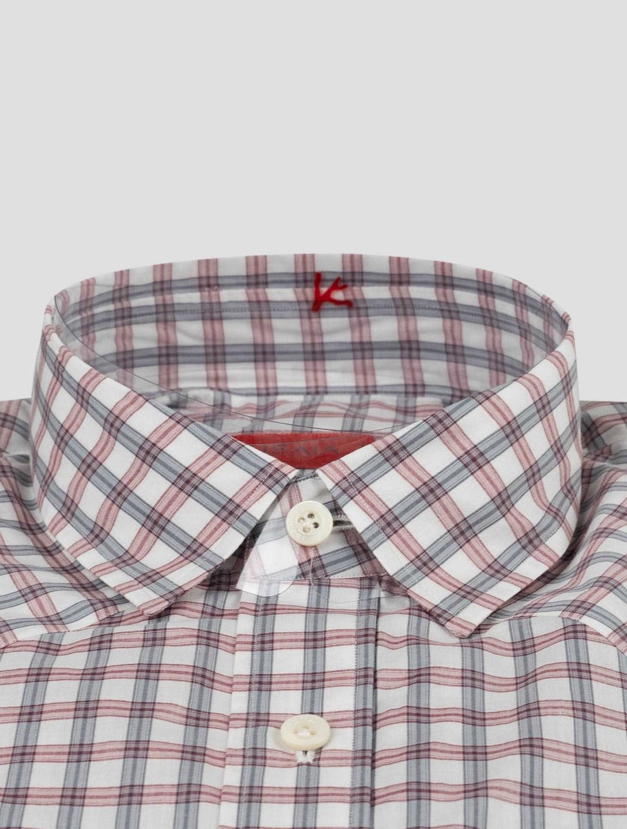 Isaia Multicolor Cotton Shirt