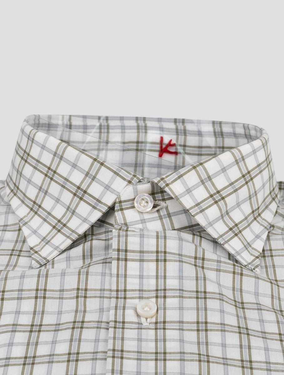Isaia Multicolor Cotton Shirt