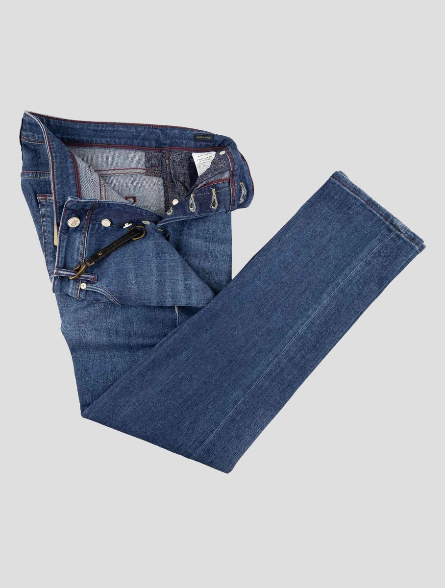 Incotex Blue Cotton Ea Jeans