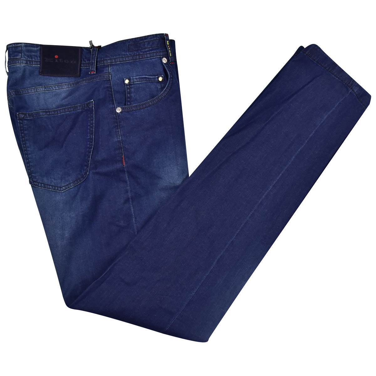 KITON Blue Cotton Ea Jeans
