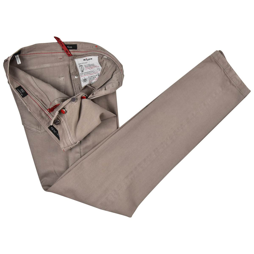 Kiton KITON Brown Cotton Ea Jeans Brown 001