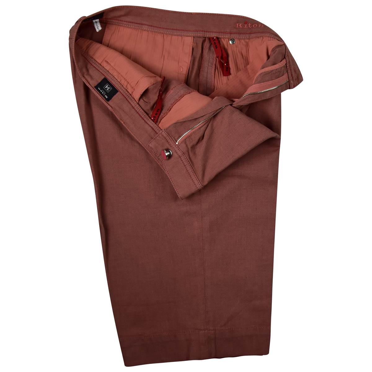 Kiton KITON Pink Cotton Ea Short Pants Pink 001